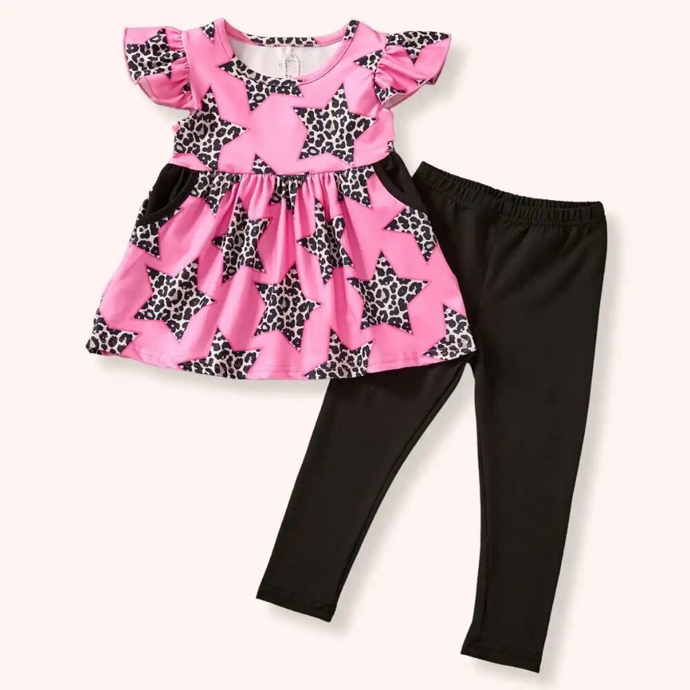 Pete+Lucy Wild Starlet Pants Set NWT Sz 10/12